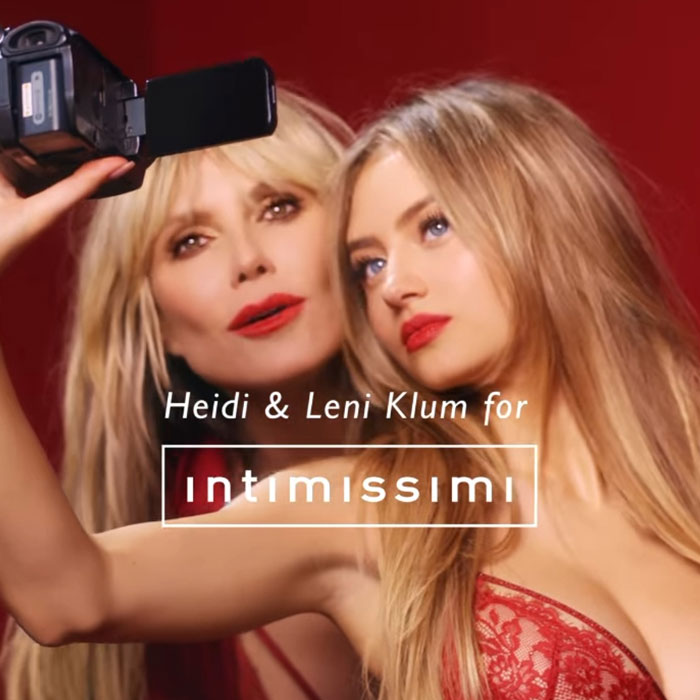 “It’s Sick”: People Slam Heidi Klum’s Christmas Lingerie Shoot With Teenage Daughter 3