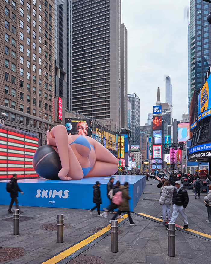 “Tone-Deaf, Egocentric”: Kim Kardashian Dragged Over 60-Foot Blow-Up Doll In Times Square 4