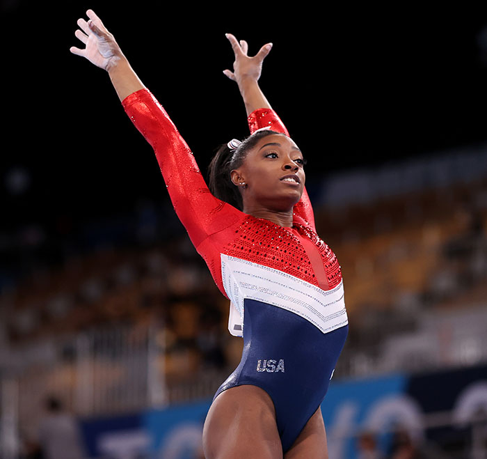 “Maybe She’s Pregnant”: Simone Biles’ New Bikini Pics Further Fuel Retirement Rumors 1