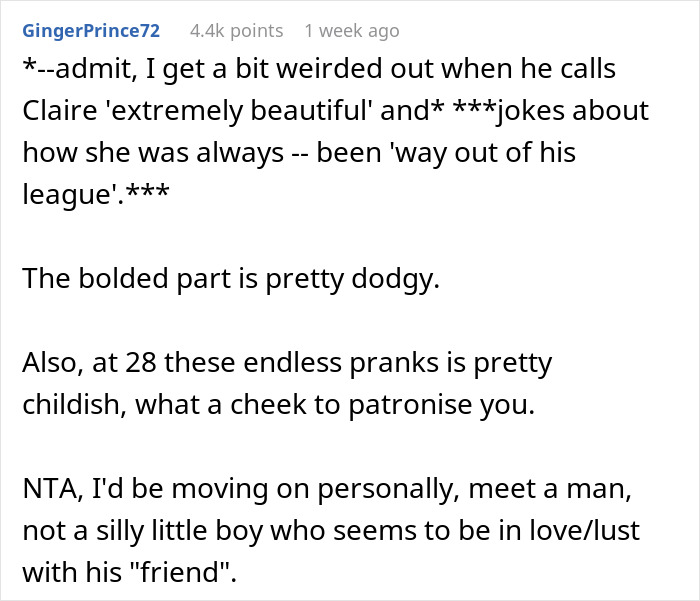 Woman Is Told She’s “Overreacting And Conservative” After Her Reaction To Lingerie Prank 15