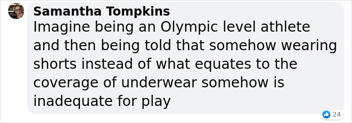 People Are Confused And Enraged About The Decision To Fine The Norwegian Women’s Handball Team For Choosing To Wear Shorts Instead Of Bikini Bottoms 15