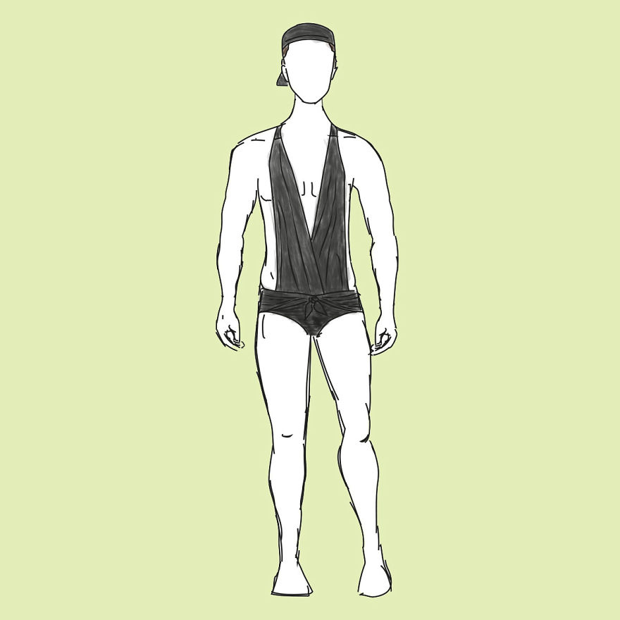 An Illustrated History Of The Worlds Most Iconic Swimsuits 5