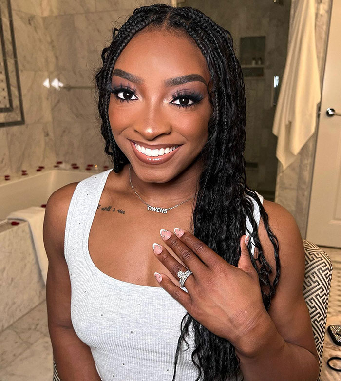 “Maybe She’s Pregnant”: Simone Biles’ New Bikini Pics Further Fuel Retirement Rumors 7