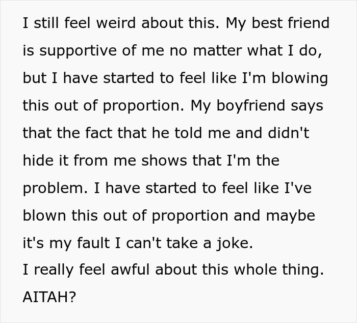 Woman Is Told She’s “Overreacting And Conservative” After Her Reaction To Lingerie Prank 9