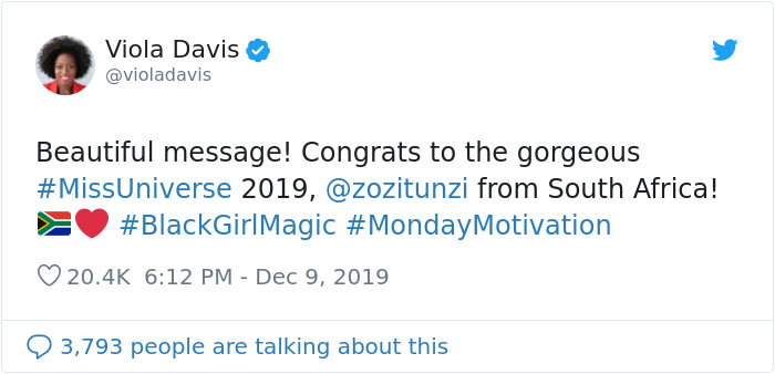 The Winner Of Miss Universe 2019 Has A Powerful Message About Women’s Place In The World 10