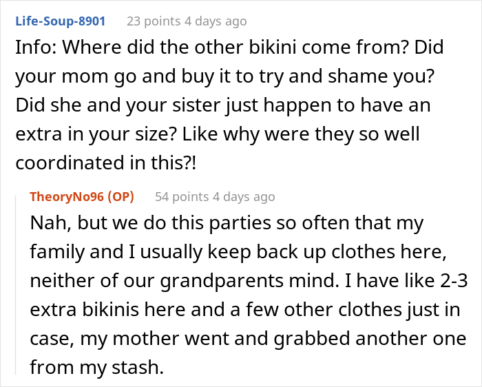 Mom And Sister Outraged When This Woman Refuses To Change Bikinis As Pregnant Sister Got Suddenly Jealous 14