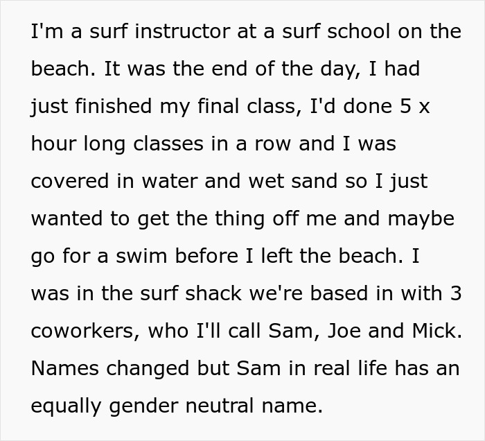 Surf Instructor Claps Back After Karen Demands She Cover Up Because Her Tween Feels Self-Conscious 3