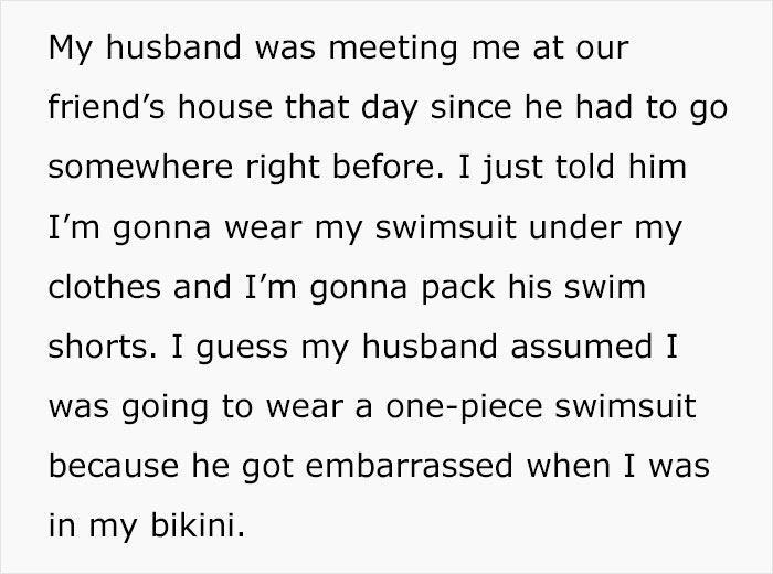 Husband Feels Embarrassed After He Sees His Wife In A Bikini, Scolds Her After 3
