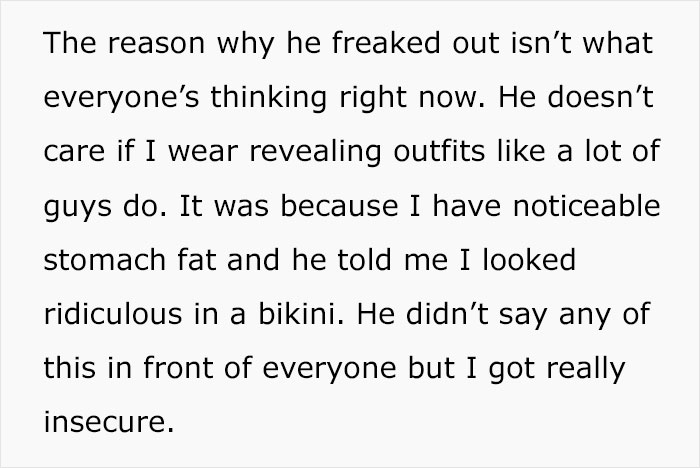Husband Feels Embarrassed After He Sees His Wife In A Bikini, Scolds Her After 4