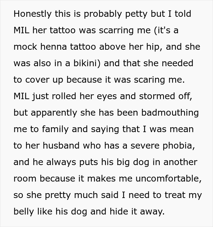 MIL Starts Drama Over Pregnant Woman Wearing A Bikini As It’s Making Her Husband Nauseous 7