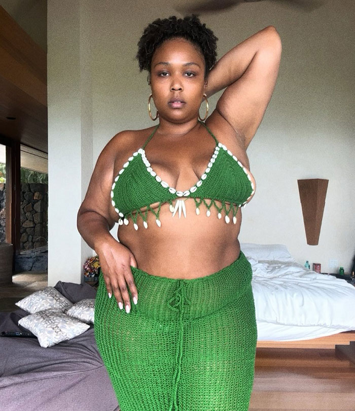 Lizzo Proudly Shows Off Weight Loss With Racy Swimwear Photos, Responds To Trolls’ Ozempic Jabs 1