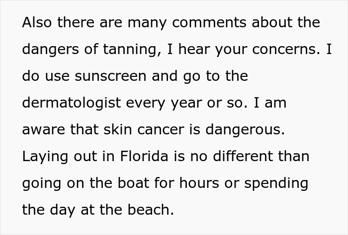 Mom Ignores 49 Empty Chairs, Sits Next To Tanning Woman And Immediately Starts A Moral Crusade 14