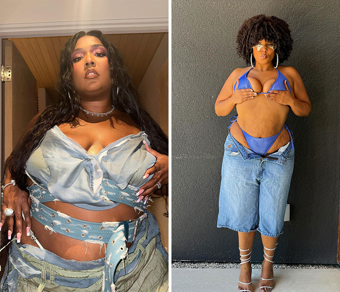 Lizzo Shows Off ‘Mermaid’ Ozempic Body In Tiny Swimsuit After Weight Loss Aid Confession 4