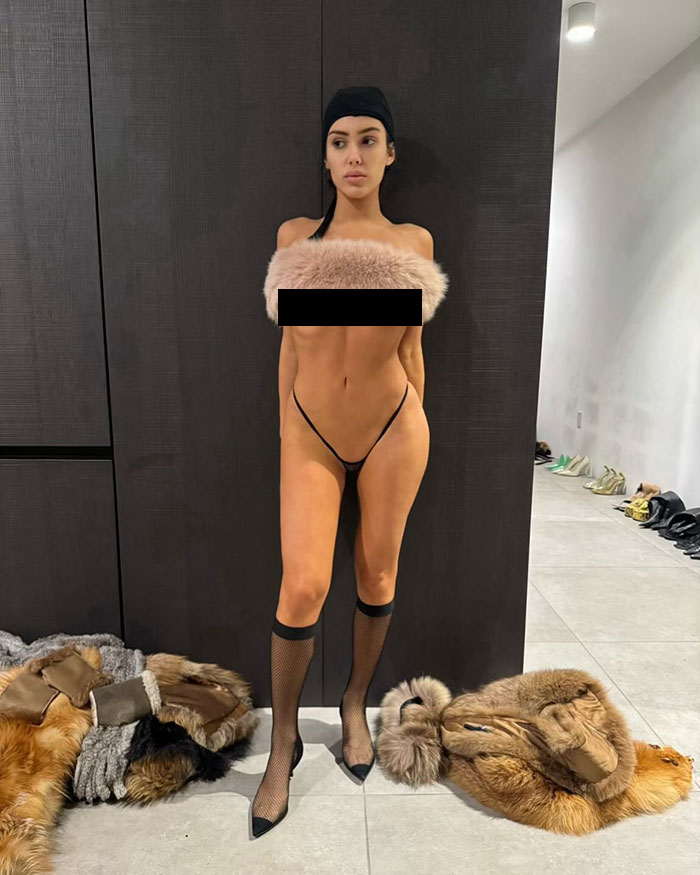 Bianca Censori Wears Tiny Bikini Top To Celebrate Her Birthday After Kanye Posts Bizarre Message 7